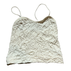 Primark Cream Floral Lace Women’s Crop Top